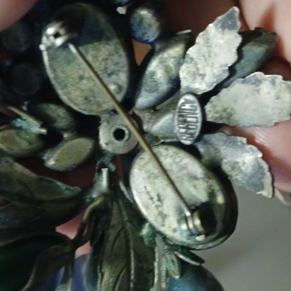 RareVintage Stamped Regency Brooch - Picture 2 of 2